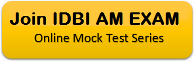 IDBI Bank Assistant Manager Exam