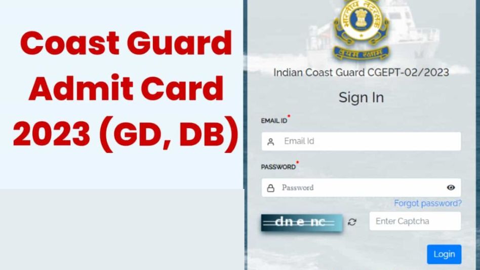 Indian Coast Guard Navik (DB, GD) Exam Date 2023 – Exam Date/ City Details Announced