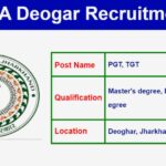 SSA Deogar TGT & PGT Recruitment 2023 – Apply for 149 Posts
