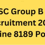 MPSC Group B & C Recruitment 2023 – Apply Online 8189 Posts